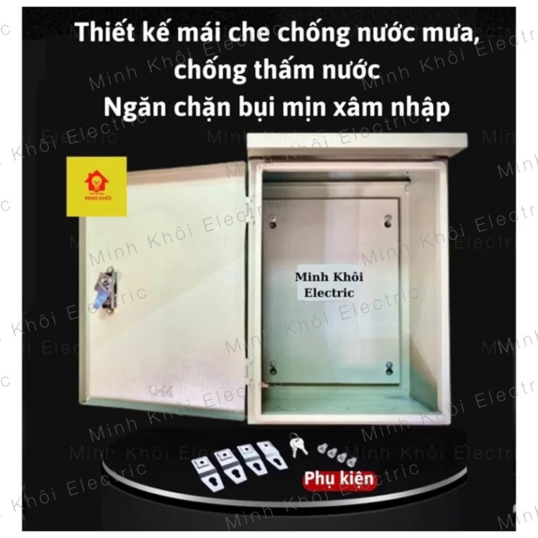Tủ điện ngoài trời khóa bật sơn tĩnh điện , vỏ tủ điện công nghiệp ngoài trời các loại Cao Cấp