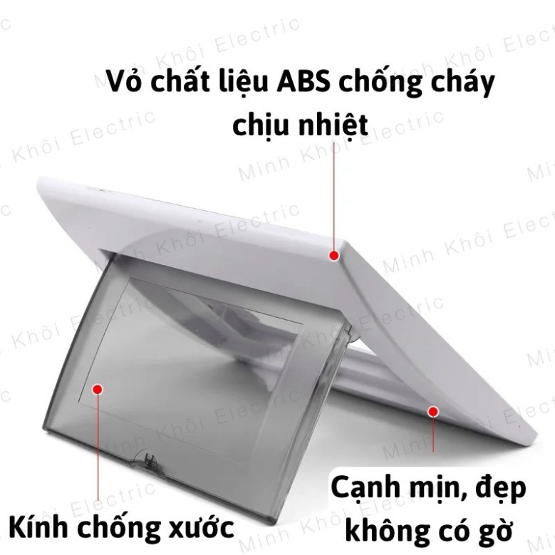 Tủ điện Sino âm tường mặt nhựa, vỏ tủ điện Sino, tủ điện nổi Sino chống cháy, chống nước, tủ điện ngoài trời, hộp điện C