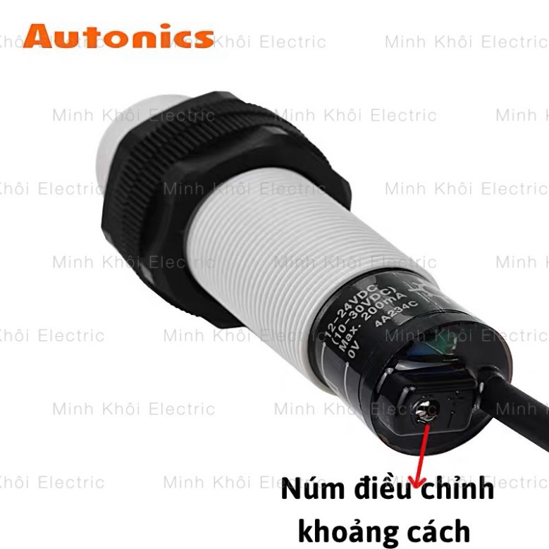 Cảm biến Autonic CR18-8DN,CR18-8DP,cảm biến tiệm cận điện dung Autonic,cảm biến điện dung,cảm biến quang,cảm biến sensor