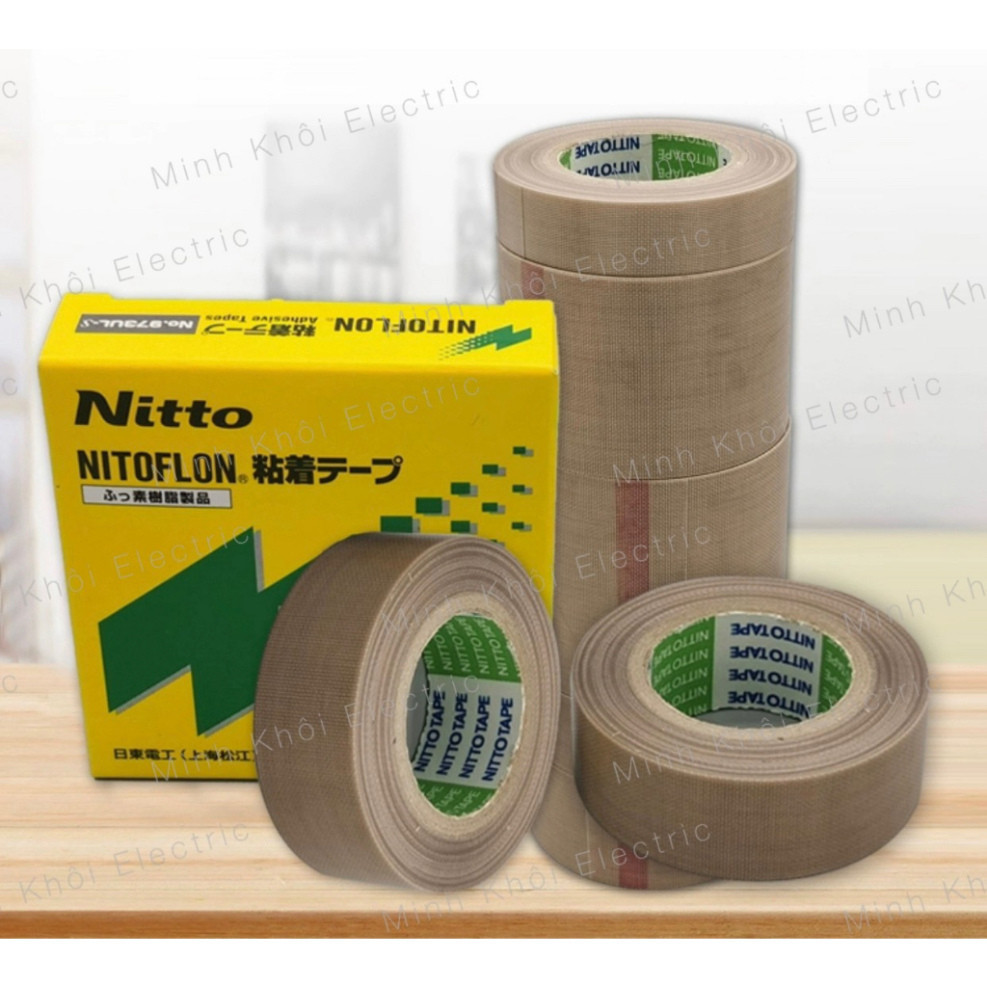 Băng dính nhiệt Nitto, băng keo chịu nhiệt nitto chịu nhiệt độ cao, kháng hóa chất, chống mài mòn Cao Cấp