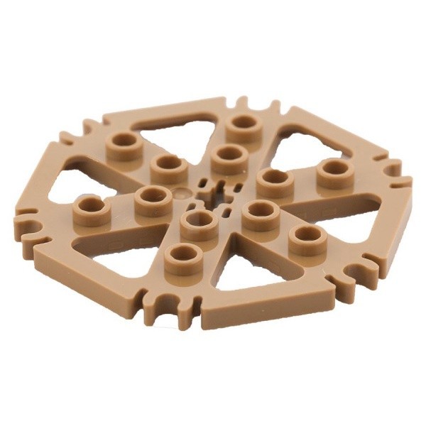 [1 Cái] LEGO Bánh Xe / Đĩa Rôto 6 Cánh có Kết nối các Đầu Kẹp Màu ...