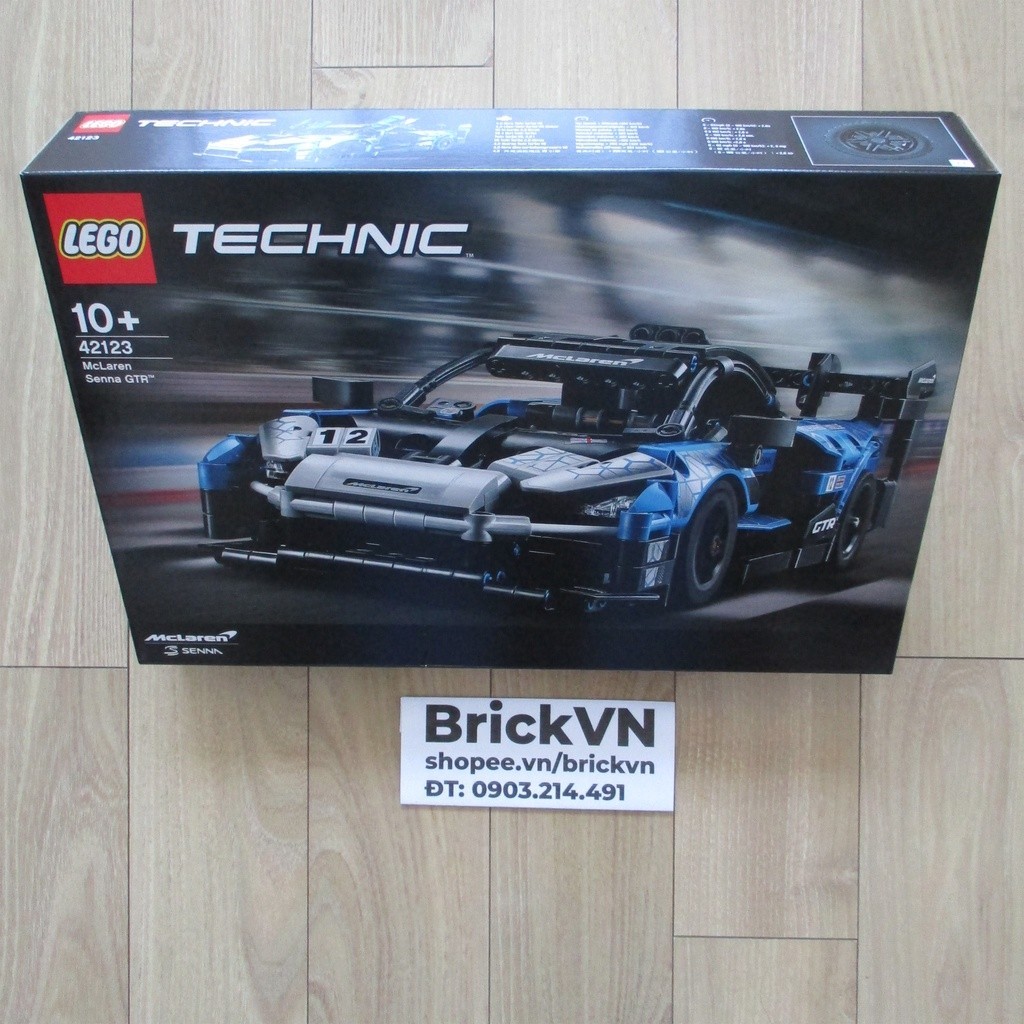 LEGO Technic 42123 McLaren Senna GTR Racing Sports Collectable Model ...