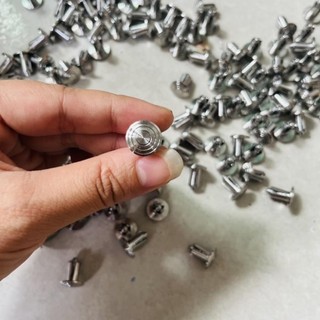 [SALE] Nút bấm dàn áo inox304 cho các dòng xe máy (1 con)  - DIAMOND SALAYA