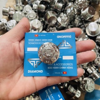 DIAMOND SALAYA - Ốc nắp nhớt - ốc nhớt xe Ya, Su, Hon - Inox 304