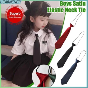 LEARNEVER Cà Vạt Đồng Phục Nhỏ Nhắn Dễ Thương Dành Cho Bé Trai Và Bé Gái O5R7