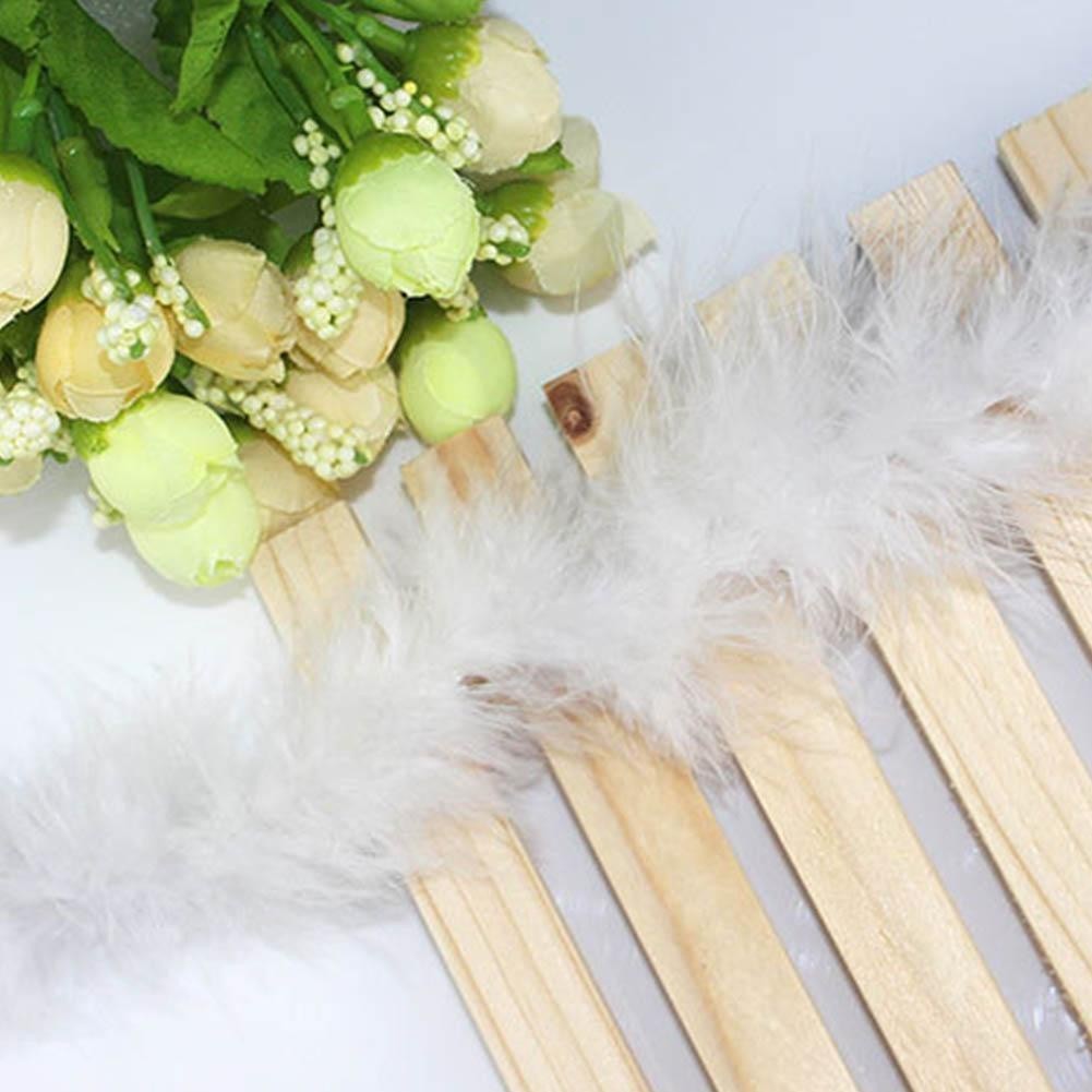 LEARNEVER Dây lông vũ dài 2m dùng trang trí tiệc phong cách UK dài 2m