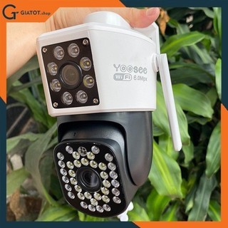 Camera YOOSEE 2 Mắt 836 ngoài trời 12Mpx Góc rộng Siêu nét