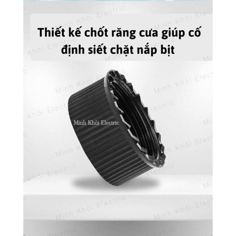 Nút Bịt Tủ Điện, nắp bịt lỗ khoét tủ điện, nút che lỗ phi 22,25/30,32 Cao Cấp
