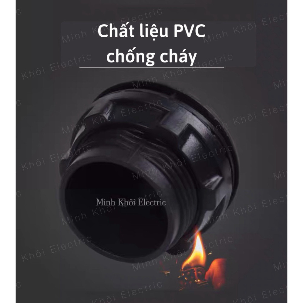 Nút Bịt Tủ Điện, nắp bịt lỗ khoét tủ điện, nút che lỗ phi 22,25/30,32 Cao Cấp