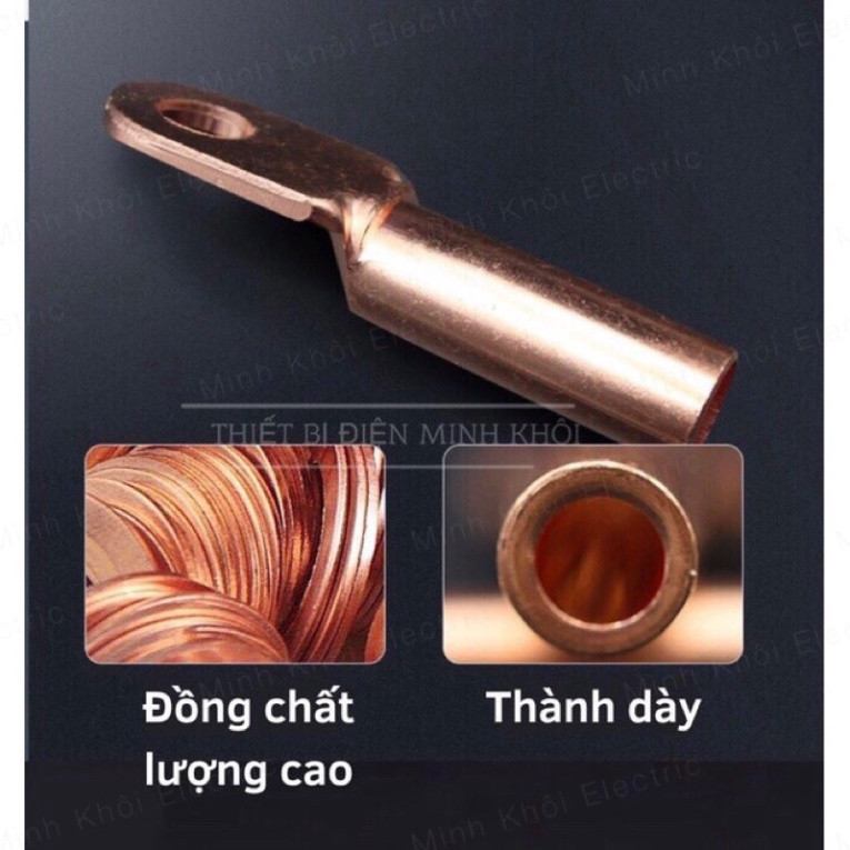 Đầu Cos Đồng Đỏ Đúc, đầu cos đồng đúc, cốt trần, cốt dài tròn Cao Cấp