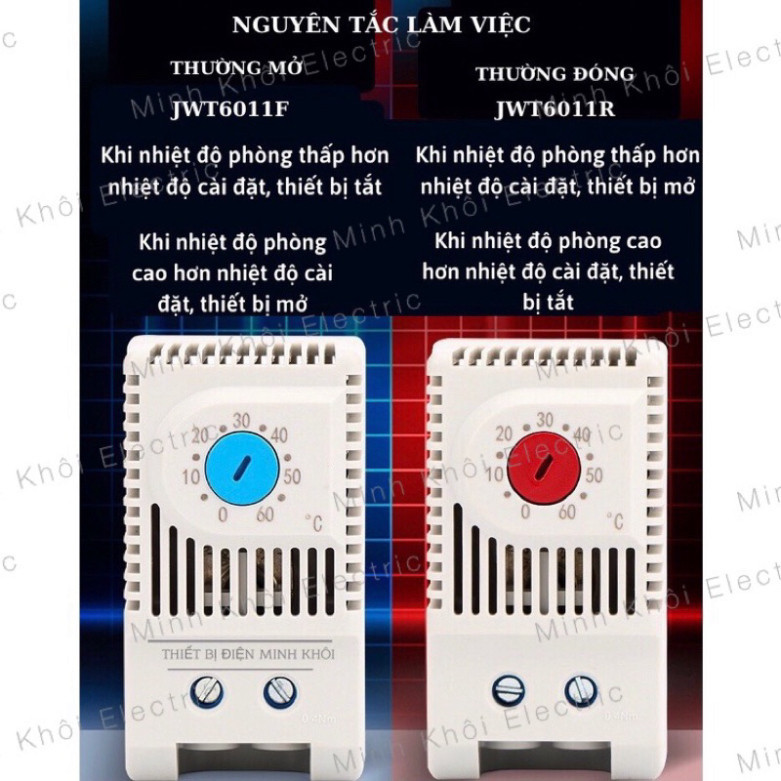 Bộ Ổn Nhiệt, công tắc điều khiển nhiệt độ, ổn định nhiet do JWT6011F , JWT6011R và NTL-80 Cao Cấp