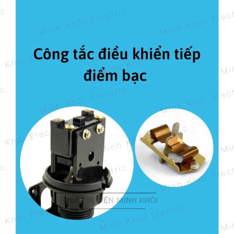 Phao Điện Tự Ngắt Hàng Chuẩn, phao điện bồn nước an toàn bơm nước, bể nước tự động,chống cạn Cao Cấp