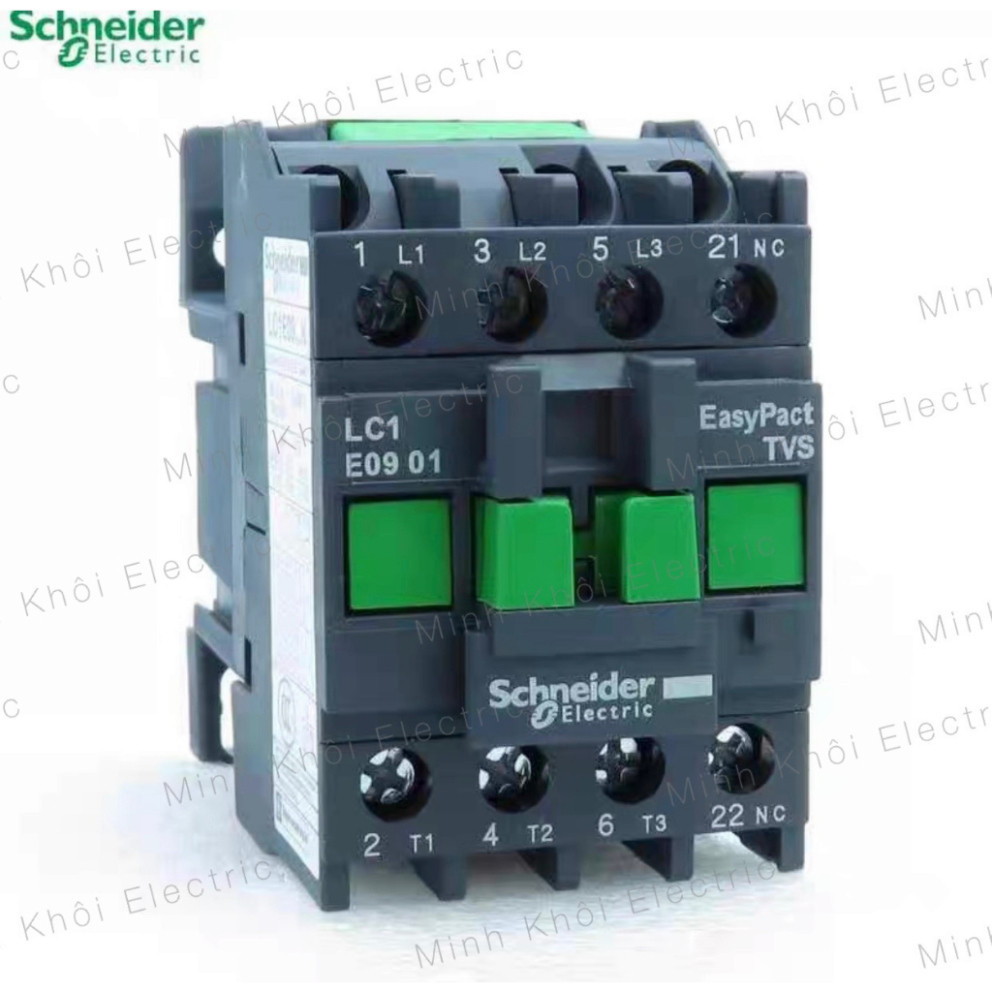 Khởi động từ Schneider LC1E1210 SCHNEIDER,Contactor schneider 9/12/18/22/32/40A EasyPact, khởi động từ, khoi dong tu Cao