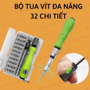 Bộ tua vít đa năng 32 chi tiết, tô vít sửa điện thoại, laptop, máy tính tiện ích Cao Cấp