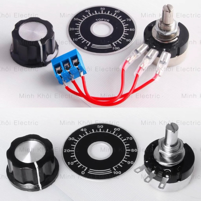 Biến trở tocos,biến trở xoay chiết áp tocos RV24YN 20S,triết áp tocos,biến trở xoay Tocos,chiết áp đơn tocos RV24YN