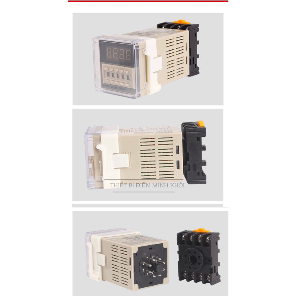 rơ le thời gian omron DH48S-S 220V, đồng hồ rơ le thời gian DH48S-1Z, timer omron DH48S-2Z,relay thời gian Cao Cấp