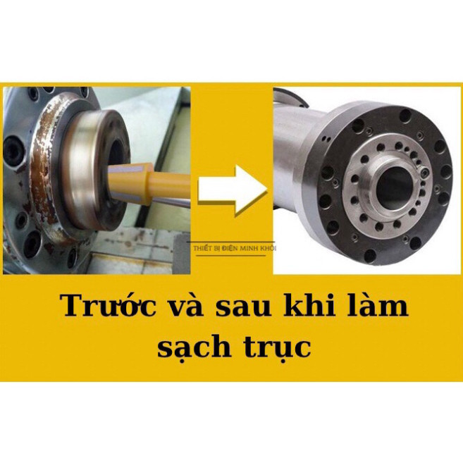 Dụng Cụ Vệ Sinh Côn Trục Chính, cán vệ sinh lỗ côn trục chính, con quay bt30, bt40,bt50 Cao Cấp