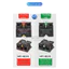 tiếp điểm phụ nút ấn công tắc NP2-BE101, NP2-BE102 Chint, tiếp điểm phụ cho nút nhấn Cao Cấp