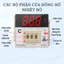 đồng hồ nhiệt độ omron E5C4, E5C2 220v kèm đế,bộ điều khiển nhiệt độ, đồng hồ điều khiển nhiệt độ omron Cao Cấp