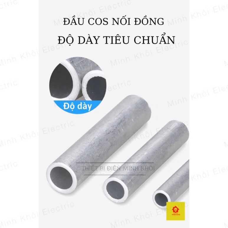 Ống Nối Đồng, Ống đồng nối dây, đầu cos dây điện Cao Cấp