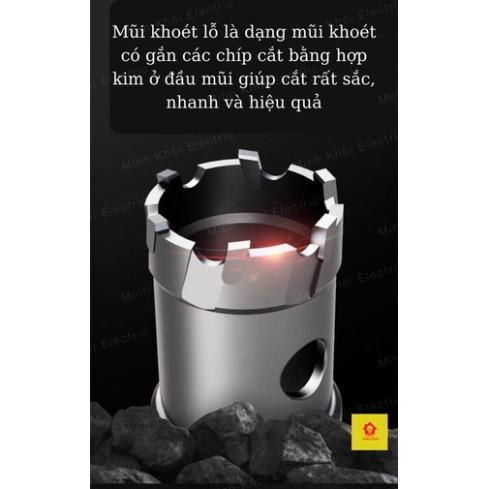 mũi khoét lỗ giá rẻ, mũi khoét sắt đủ loại Cao Cấp