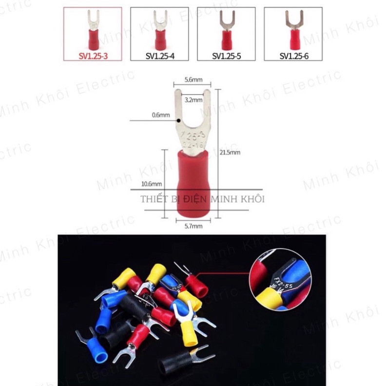 Cos y bọc nhựa túi 100c,đầu cos chữ y,đầu cốt dây điện,đầu cos chữ u,cos chẻ,cốt chỉa,cốt càng cua,cốt y bọc, cos chĩa C