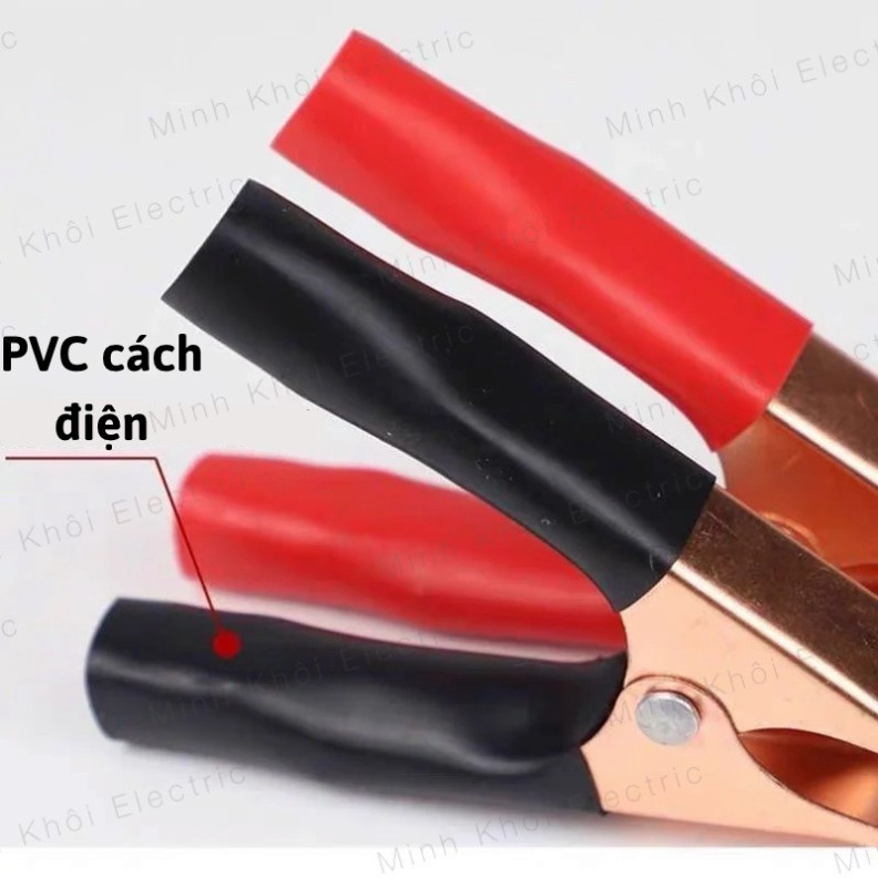 Kẹp ắc quy, kẹp cá sấu kiểm tra ắc qui ô tô, xe điện, kẹp đầu dò ắc quy, kẹp cá xấu, kẹp acquy, kẹp bình ắc quy Cao Cấp