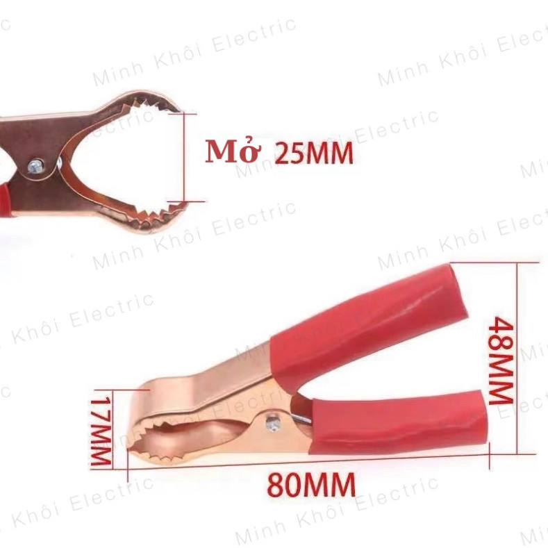 Kẹp ắc quy, kẹp cá sấu kiểm tra ắc qui ô tô, xe điện, kẹp đầu dò ắc quy, kẹp cá xấu, kẹp acquy, kẹp bình ắc quy Cao Cấp