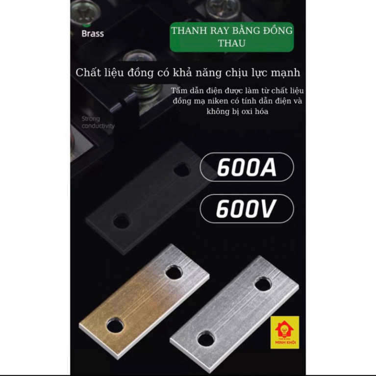cầu đấu điện domino đủ kích thước, cầu đấu dây điện, cầu đấu terminal block Cao Cấp