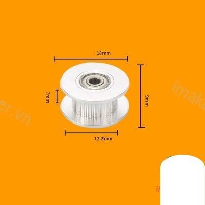 Pulley ròng rọc GT2 20 Răng - Trục 3mm Bản 6mm - TaKa DiY | Shopee Việt Nam
