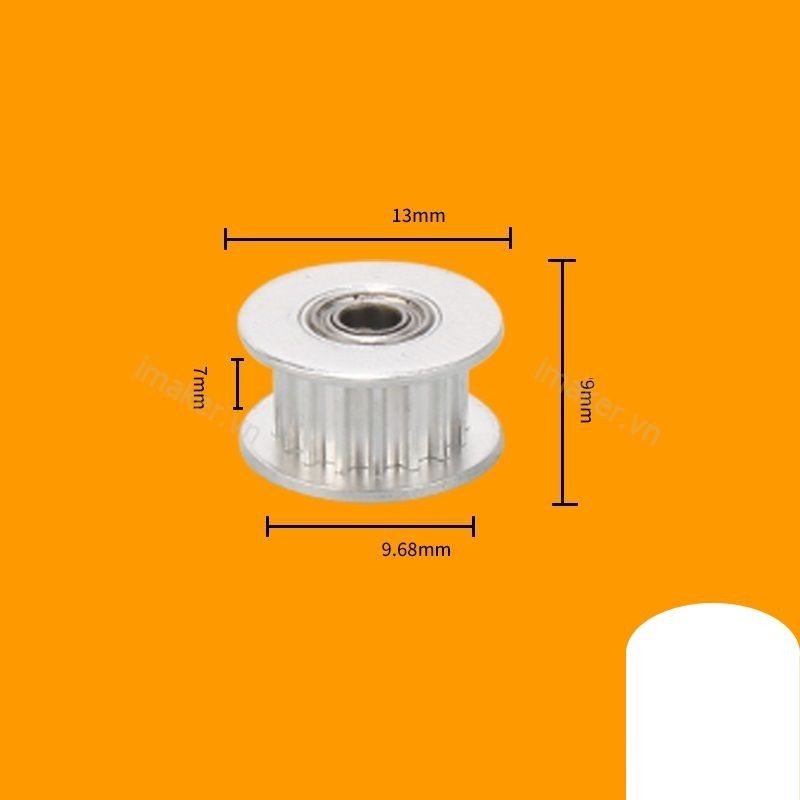 Pulley ròng rọc GT2 16 Răng - Trục 3mm Bản 6mm - TaKa DiY | Shopee Việt Nam