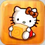 Hình ủi, Hình Ép Nhiệt Hello Kitty (Fan Art) Hồng, Có In Theo Yêu Cầu 85