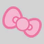 Hình ủi, Hình Ép Nhiệt Hello Kitty (Fan Art) Hồng, Có In Theo Yêu Cầu 85