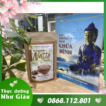 NATTO ĐẬU GÀ - lên men gốc Nhật Bản - sấy lạnh từ Natto tươi.