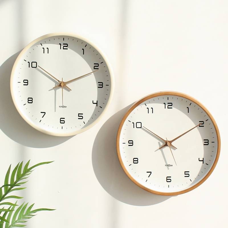 Đồng hồ treo tường /Đồng Hồ Bắc Âu Nhật Bản Trang Trí Tường Tắt Tiếng Hiện Đại Đơn Giản Tắt Tiếng Đồng Hồ Treo Tường Phòng Khách Đồng Hồ Sáng Tạo Hộ Gia Đình