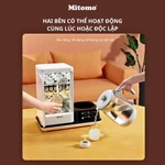 Máy tiệt trùng, hâm nước pha sữa và sấy khô cao cấp Mitomo UV- MT99 MAX - Bảo hành chính hãng 5 năm . — ảnh 6