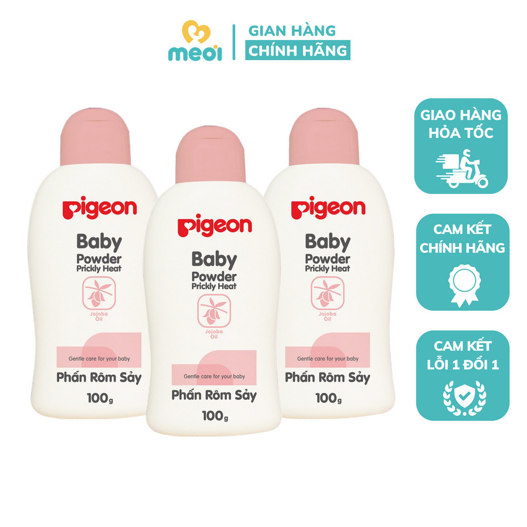 Phấn rôm Pigeon cho bé 100g | Shopee Việt Nam