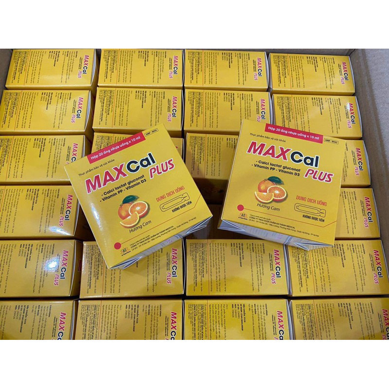 MAXCAL PLUS - bổ sung calci, vitamin PP, vitamin D3, hỗ trợ xương và ...