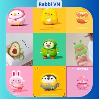 [33 mẫu] Vỏ đựng ốp case airpod bảo vệ tai nghe không dây bluetooth Airpods 1/2, Airpods 3, Pro, Pro2 RABBI