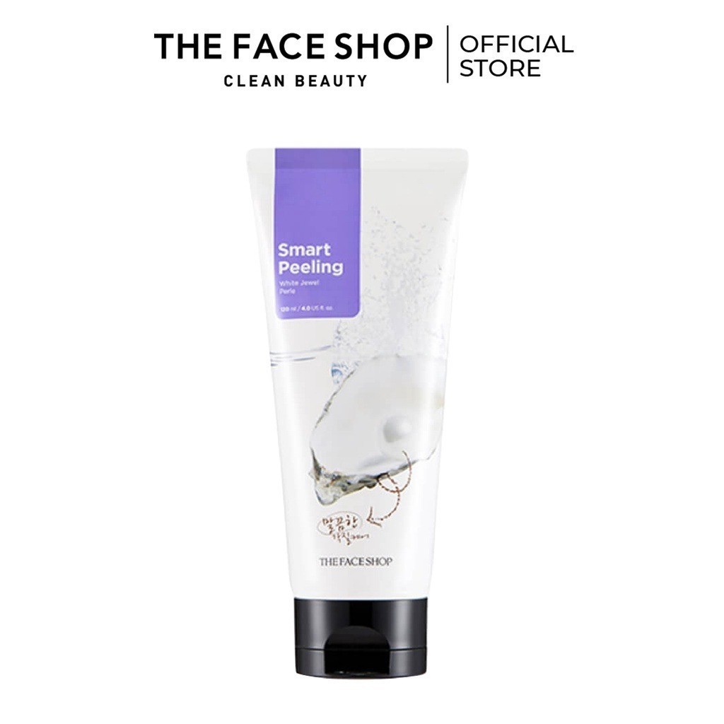 Ảnh Gel Làm Sạch Tế bào Da C.h.ế.t THE FACE SHOP White Jewel 120ML 1