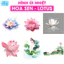 Hình ủi, Hình Ép Nhiệt Hoa Sen - Lotus, Có In Theo Yêu Cầu 1