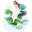 Hình ủi, Hình Ép Nhiệt Hoa Sen - Lotus, Có In Theo Yêu Cầu 1