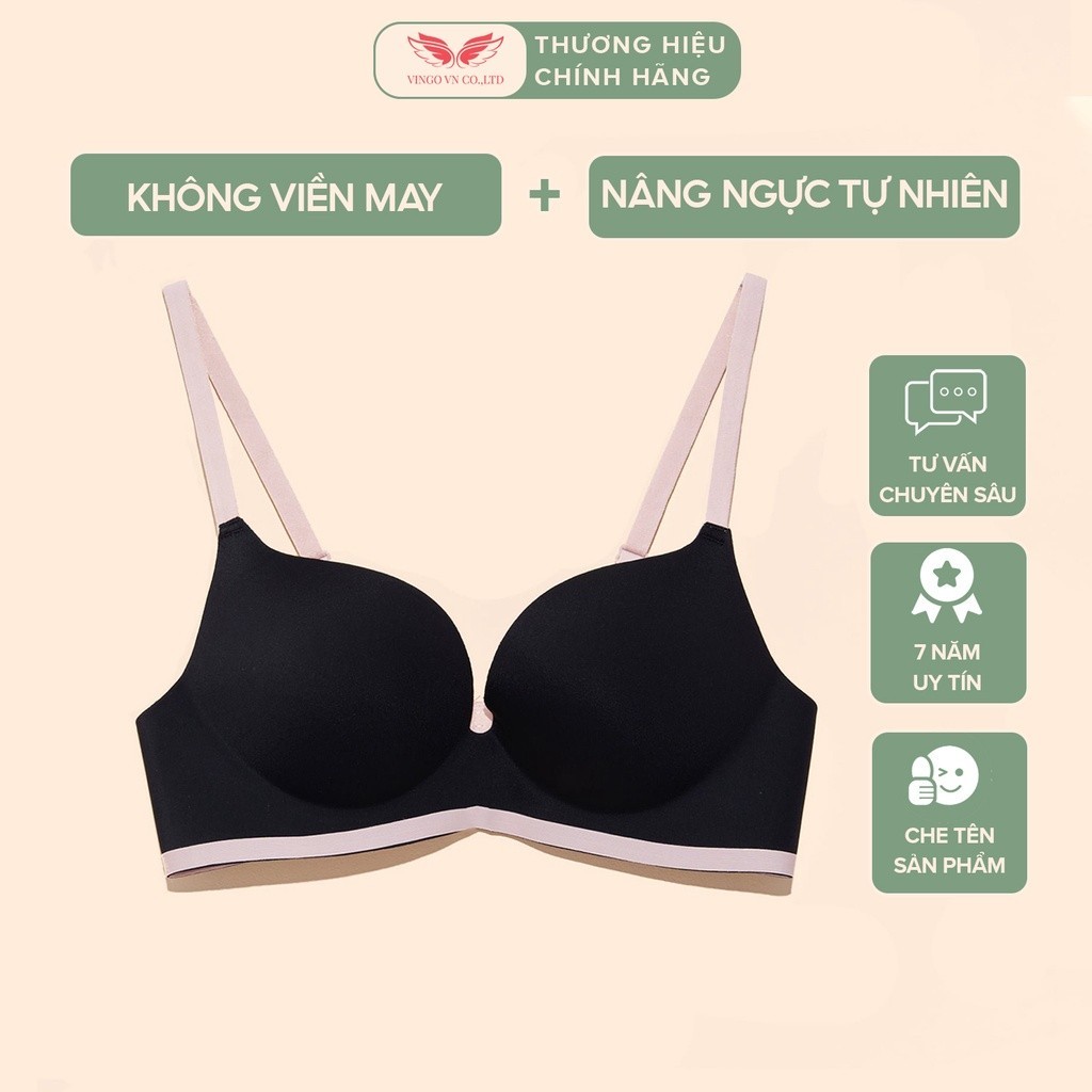 Áo lót nữ cotton cup ngang không gọng S366 - Vingo Việt Nam