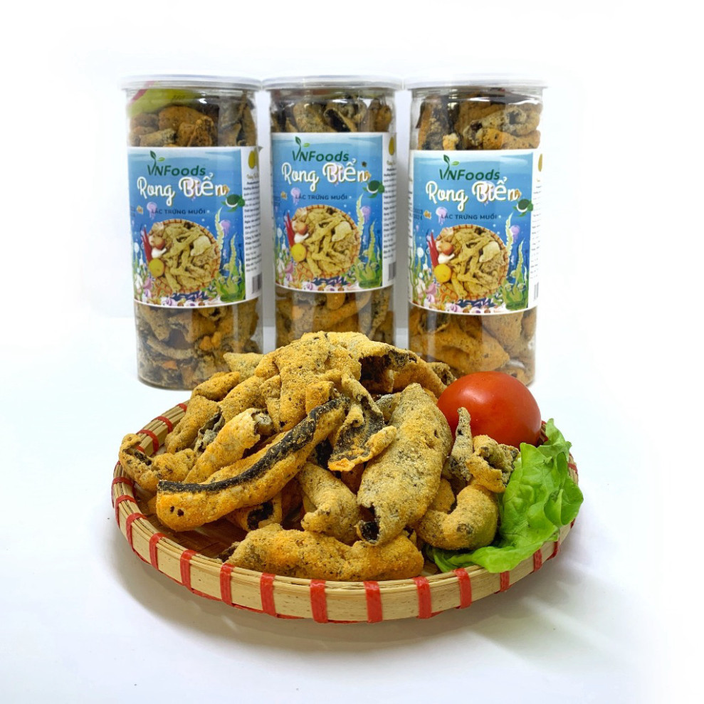 Rong Biển Sấy Giòn Lắc Trứng Muối 200Gr VNFoods