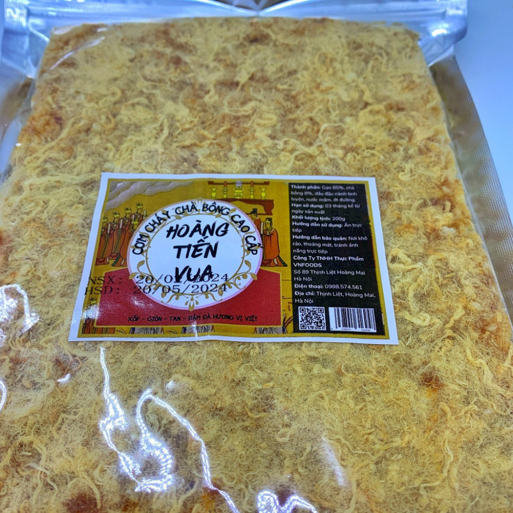 Cơm Cháy Hoàng Tiến Vua 200Gr Cao Cấp