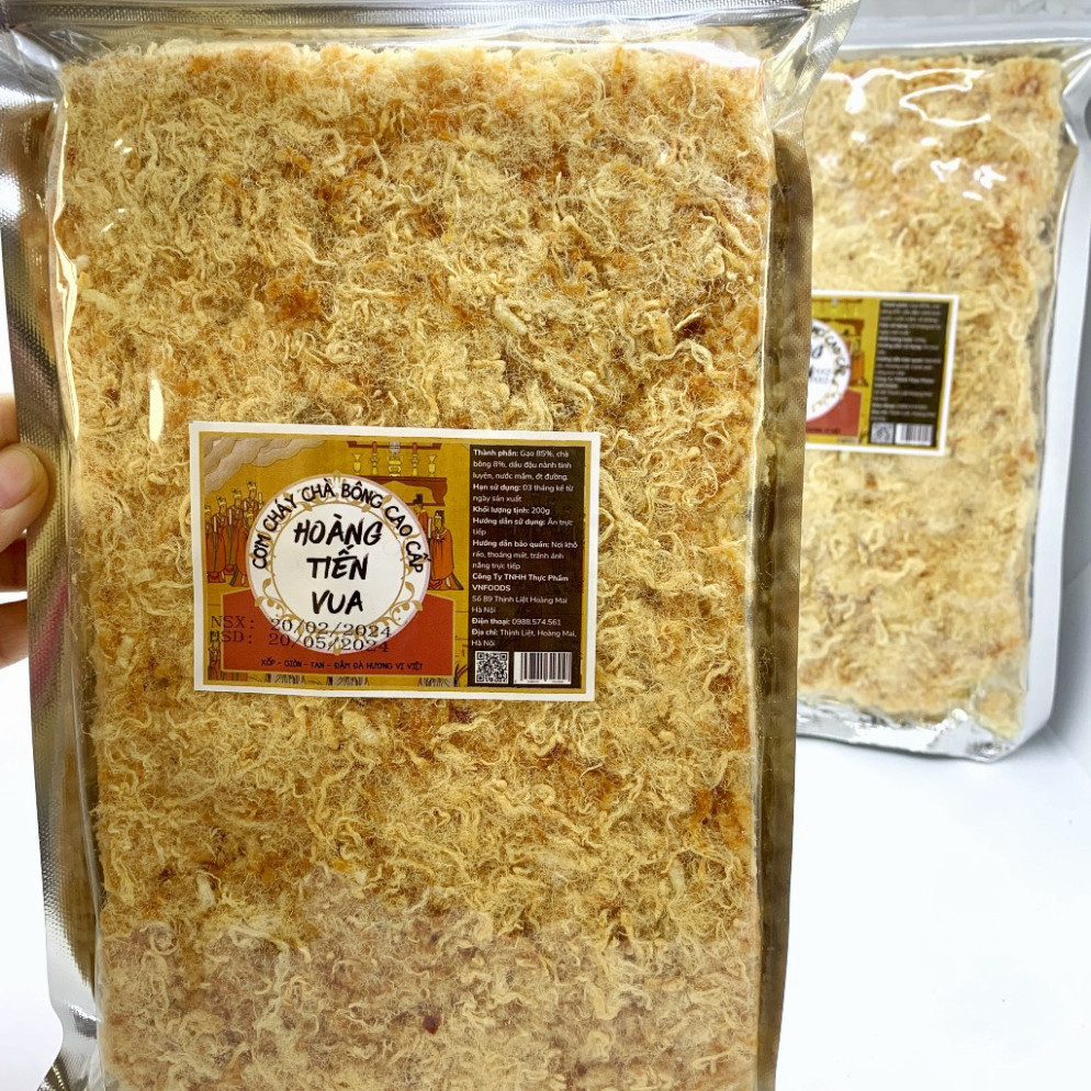 Cơm Cháy Hoàng Tiến Vua 200Gr Cao Cấp