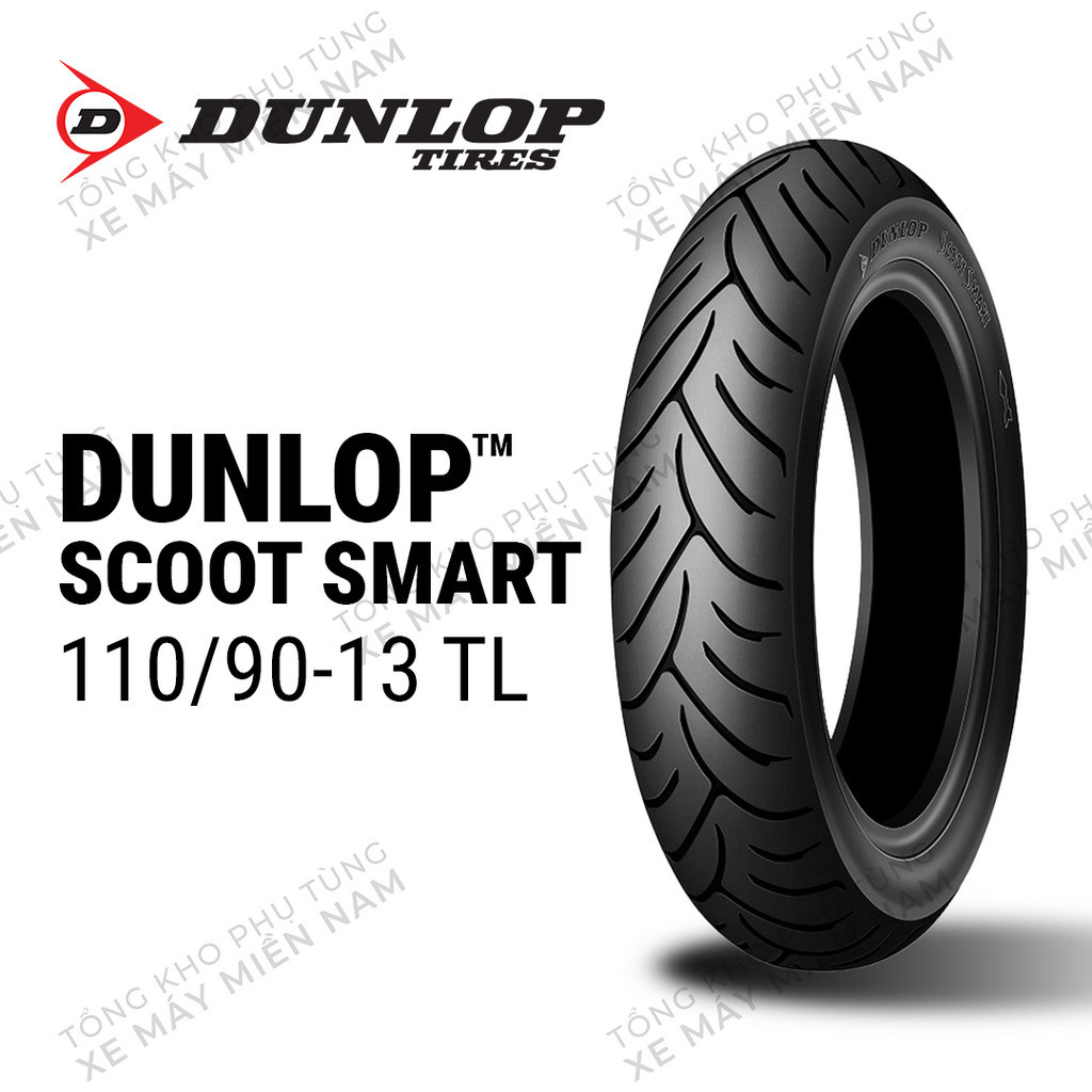 Pneu DUNLOP Scootsmart 90/80-16 M/C 51s TL pour Moto Rechange