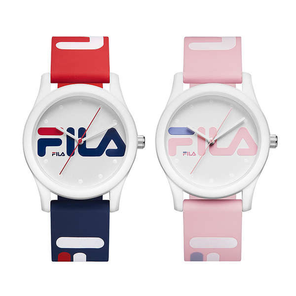 Đồng hồ FILA Fila nữ sinh viên Jelly Quartz nam Phila Couple silicone ...