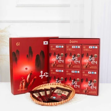 Sâm Hoàng Diệu - Nước hồng sâm núi Chinki Nonghuypi Hàn Quốc 30 gói x 50ml