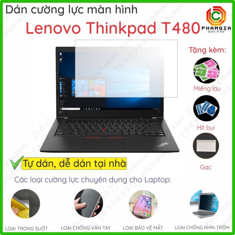 Dán màn hình cường lực latop Lenovo Thinkpad T480s nano dẻo siêu mỏng ...